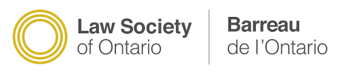 Law Society of Ontario Logo Bar